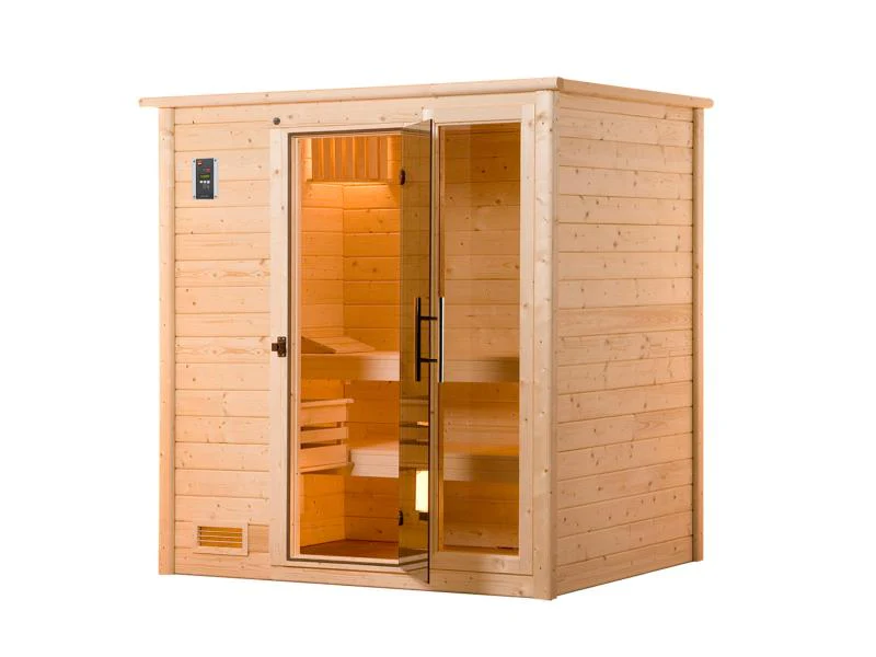 Weka Sauna Bergen Gr.1 inkl. 7,5 kW OS - Image 2