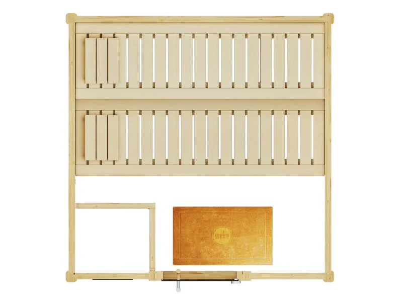 Weka Sauna Bergen Gr. 2 GT, inkl. 5,4 kW Ofen Kompakt integr. Steuerung - Image 6