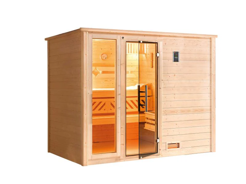 Weka Sauna Bergen Gr. 3 GT/F inkl. 7,5 kW OS - Image 2