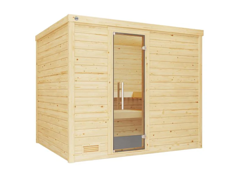 Weka Sauna Bergen Gr. 3 GT,  inkl. 9 kW Ofen digitale Steuerung (OS) - Image 2