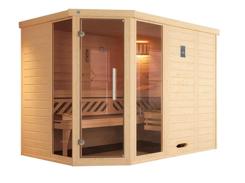 Weka Sauna Kemi Eck Gr. 3 inkl. 7,5 kW BioS - Image 2