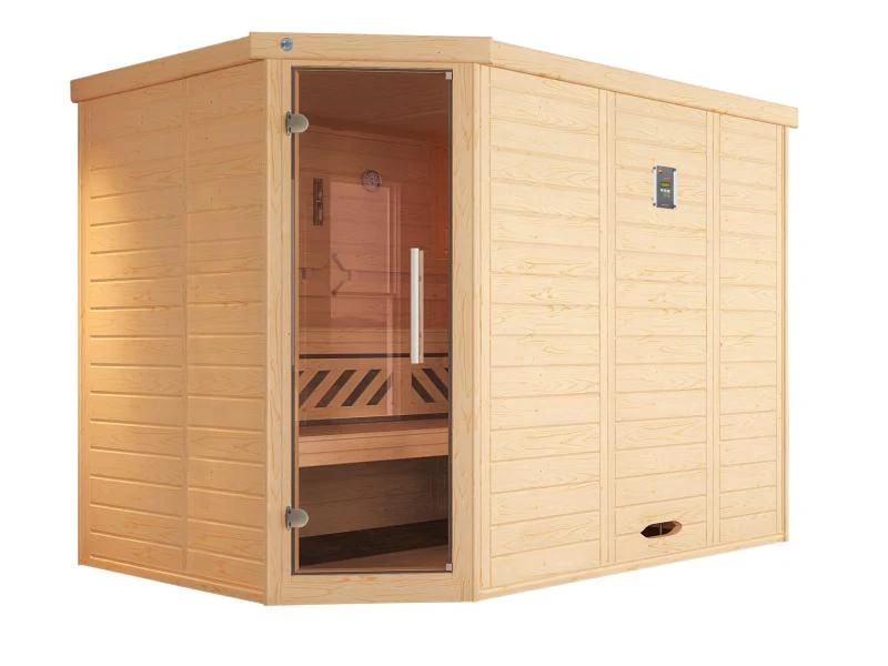 Weka Sauna Kemi Eck Gr. 3 inkl. 7,5 kW OS - Image 2