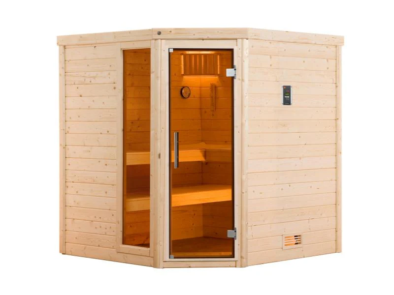 Weka Sauna Turku Gr. 2 GT/F inkl. 7,5 kW OS - Image 2