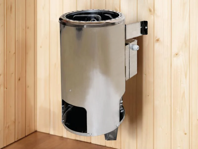 Weka Sauna Valida Gr. 1 inkl. 3,6 kW Bioofen mit digitaler Steuerung (BioS), Ganzglastür - Image 4