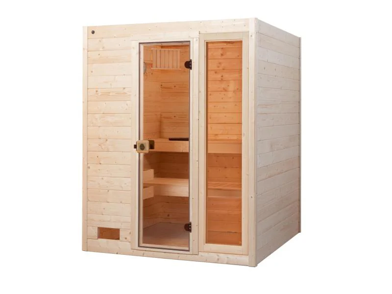 Weka Sauna VALIDA Gr. 3 im Set , 9 kW K Ofen inkl. integrierter Steuerung - Image 2