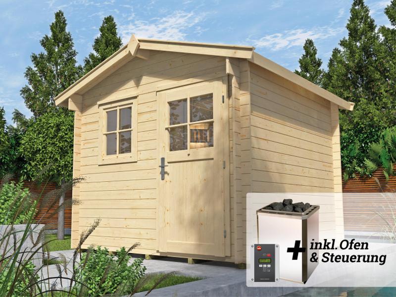 Weka Saunahaus Mikkeli inkl. 7,5 kW BioS