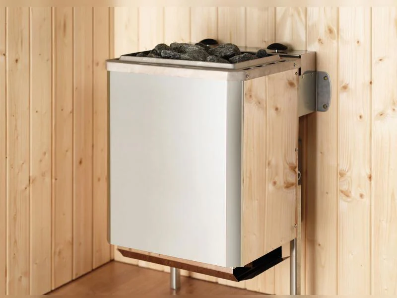 Weka Saunahaus Salo Gr.2 schwedenrot inkl. 9 kW Kompaktofen - Image 5