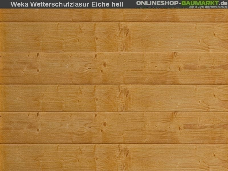Weka Schleppdach 19 mm 80 x 200 cm lasiert - Image 2