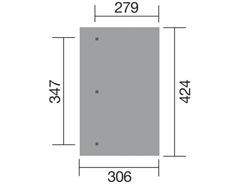 Weka Terrassenüberdachung 671 Größe 3 kdi - Image 4