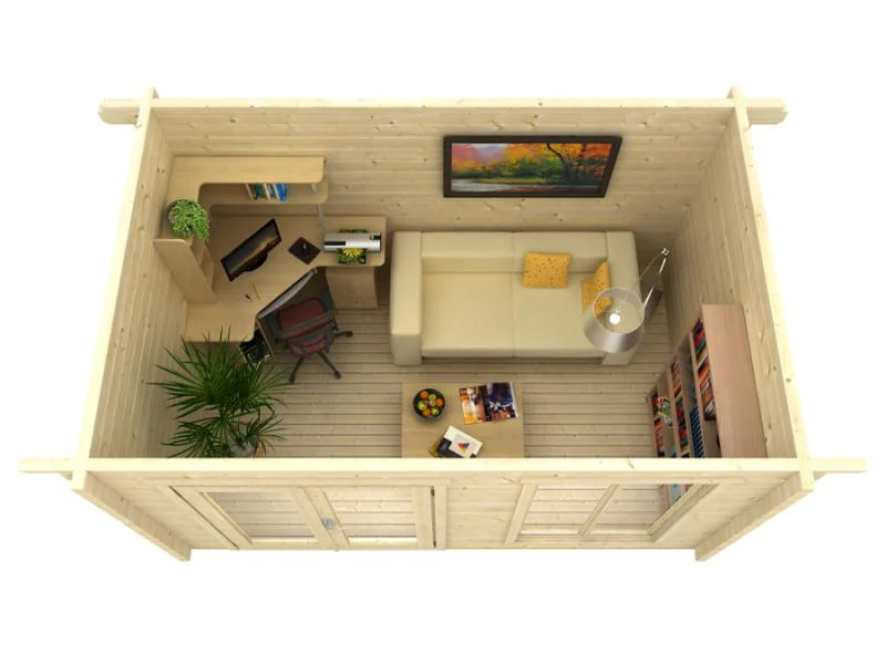 Weka Weekendhaus/Home-Office 709 Gr. 1, 70 mm - Image 4