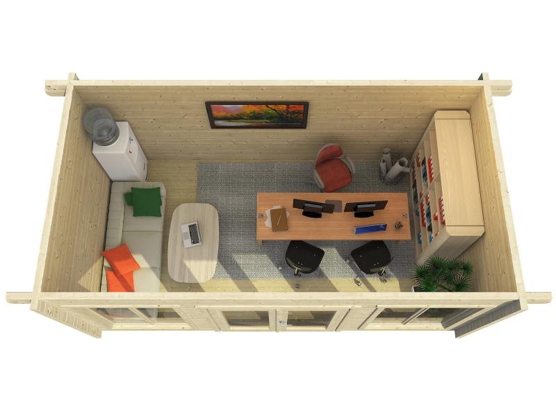 Weka Weekendhaus/Home-Office 709 Gr. 2, 70 mm - Image 4
