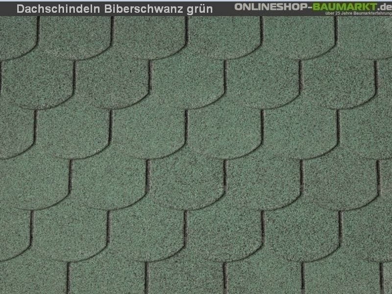 Wolff Dachschindeln Biberschwanz grün 32  Pakete - Image 2