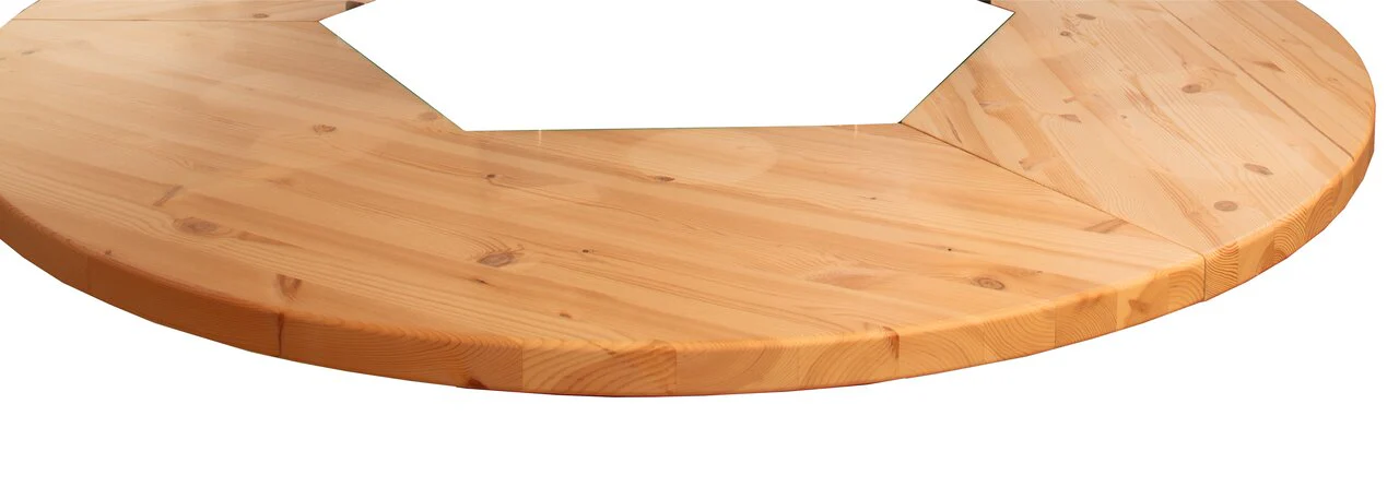 Wolff Finnhaus Runder Holztisch für Grillkota - Image 2