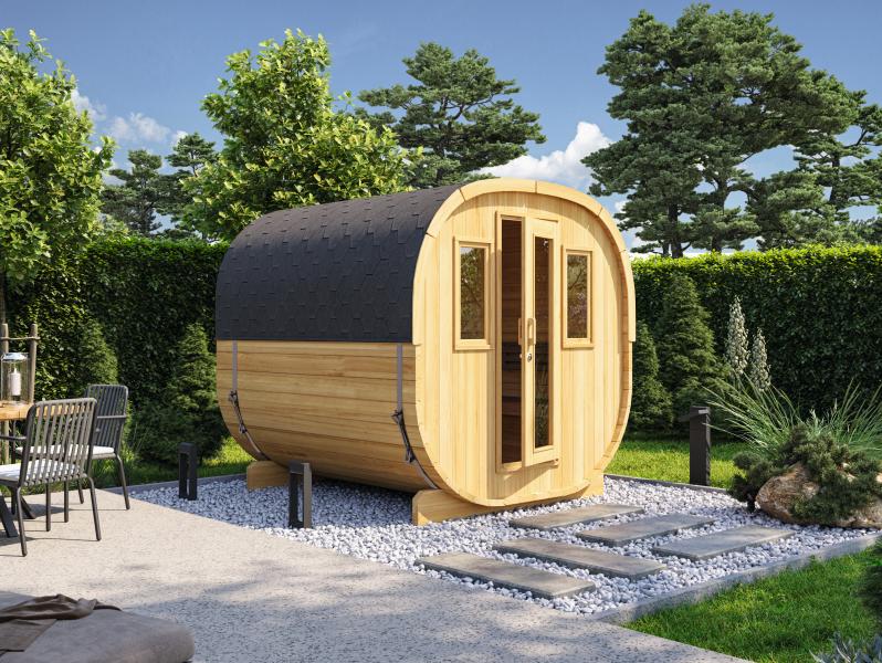 Wolff Finnhaus Cube Saunafass 230 Art 2 Bausatz Typ 4