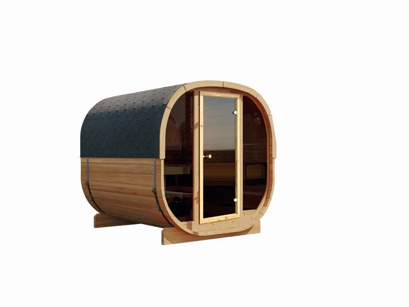 Wolff Finnhaus Cube Saunafass 230 Thermoholz Art 1 Bausatz Typ 2 - Image 2