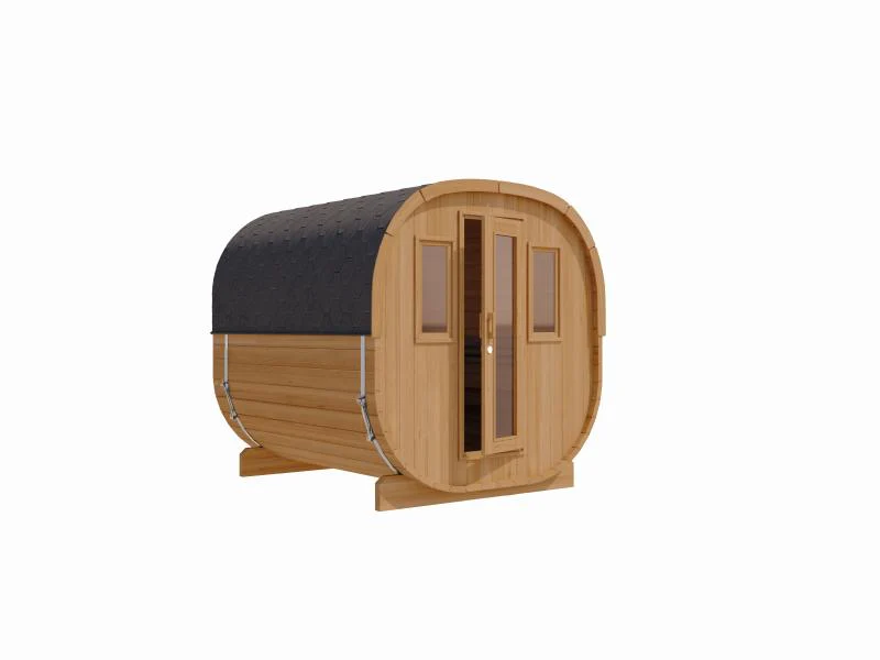 Wolff Finnhaus Cube Saunafass 230 Thermoholz Art 1 Bausatz Typ 3 - Image 2