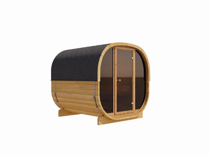 Wolff Finnhaus Cube Saunafass 230 Thermoholz Art 2 Bausatz Typ 2 - Image 2