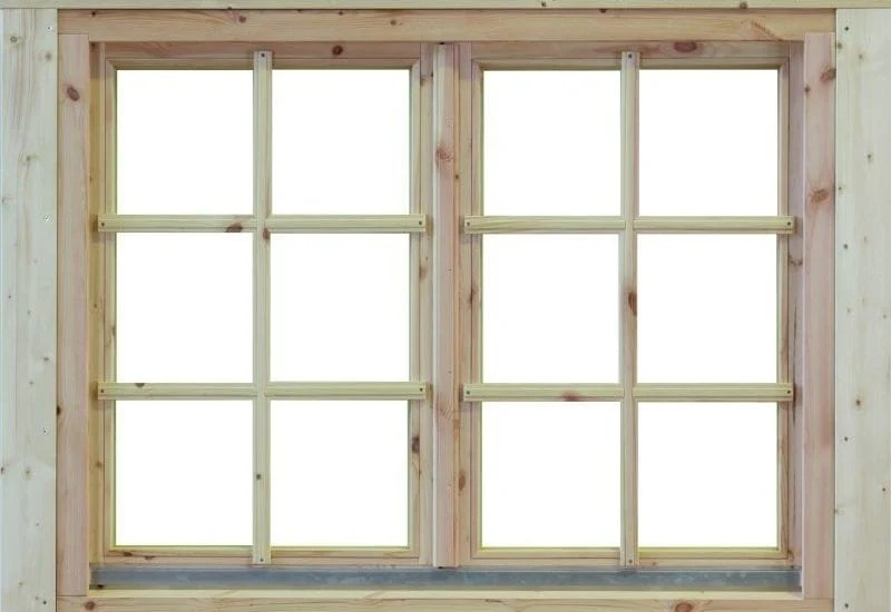 Wolff Finnhaus Doppelfenster Alina 44 Isoliert - Image 2