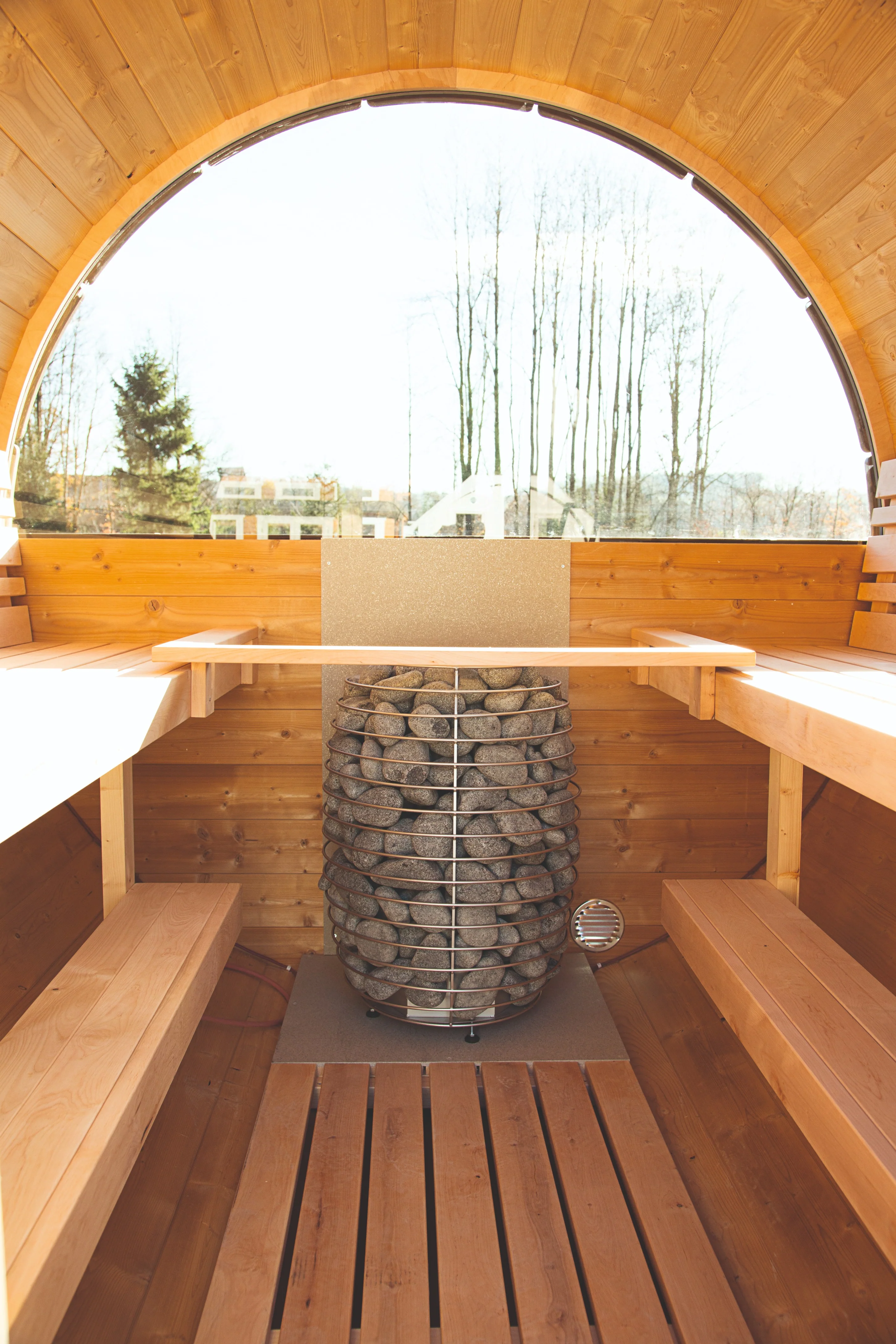 Wolff Finnhaus Einzelfenster feststehend Upgrade Halbrundglas für Ø 235 - Image 3