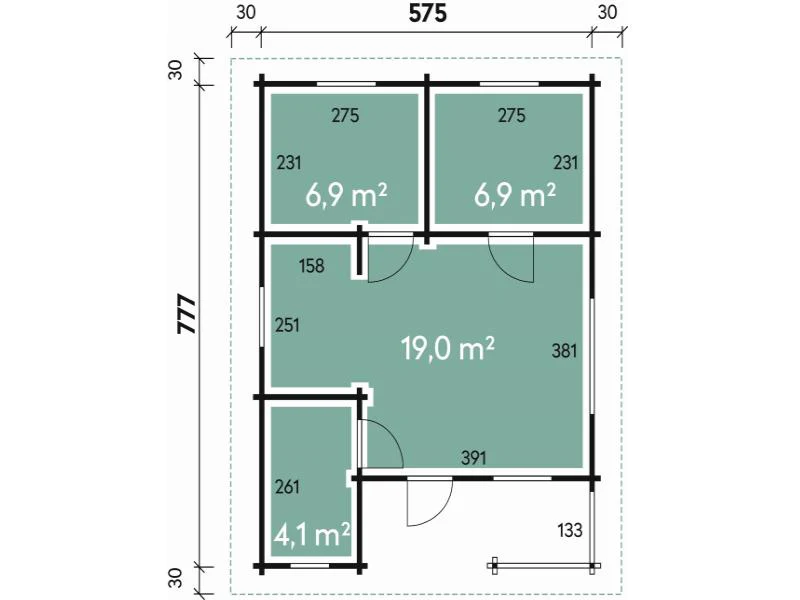 Wolff Finnhaus Ferienhaus Spessart 70-C - Image 2