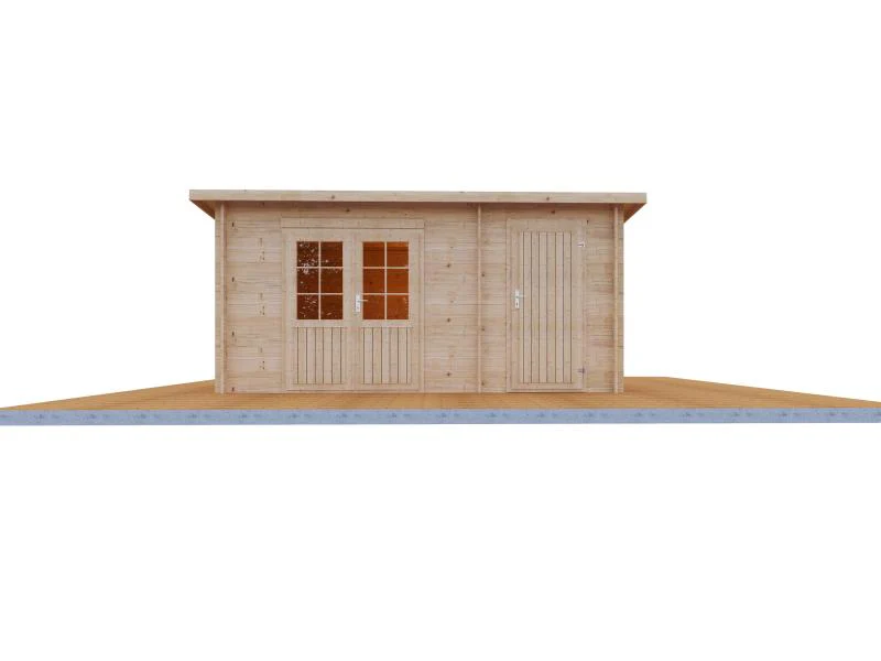 Wolff Finnhaus Gartenhaus Geeltje 4323, 28 mm - Image 3