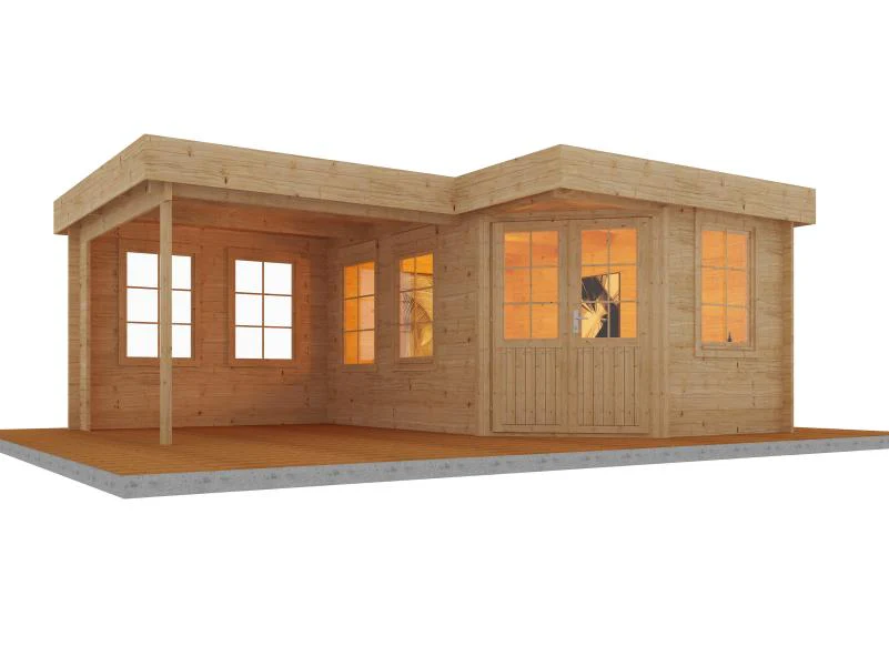 Wolff Finnhaus Gartenhaus Guda 5643, 40 mm - Image 3