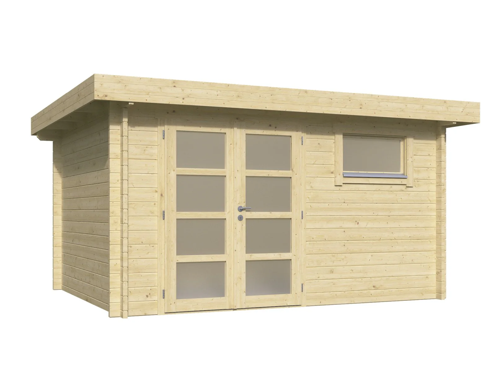 Wolff Finnhaus Gartenhaus Levke 3729, 44 mm, inkl. Fußboden - Image 3