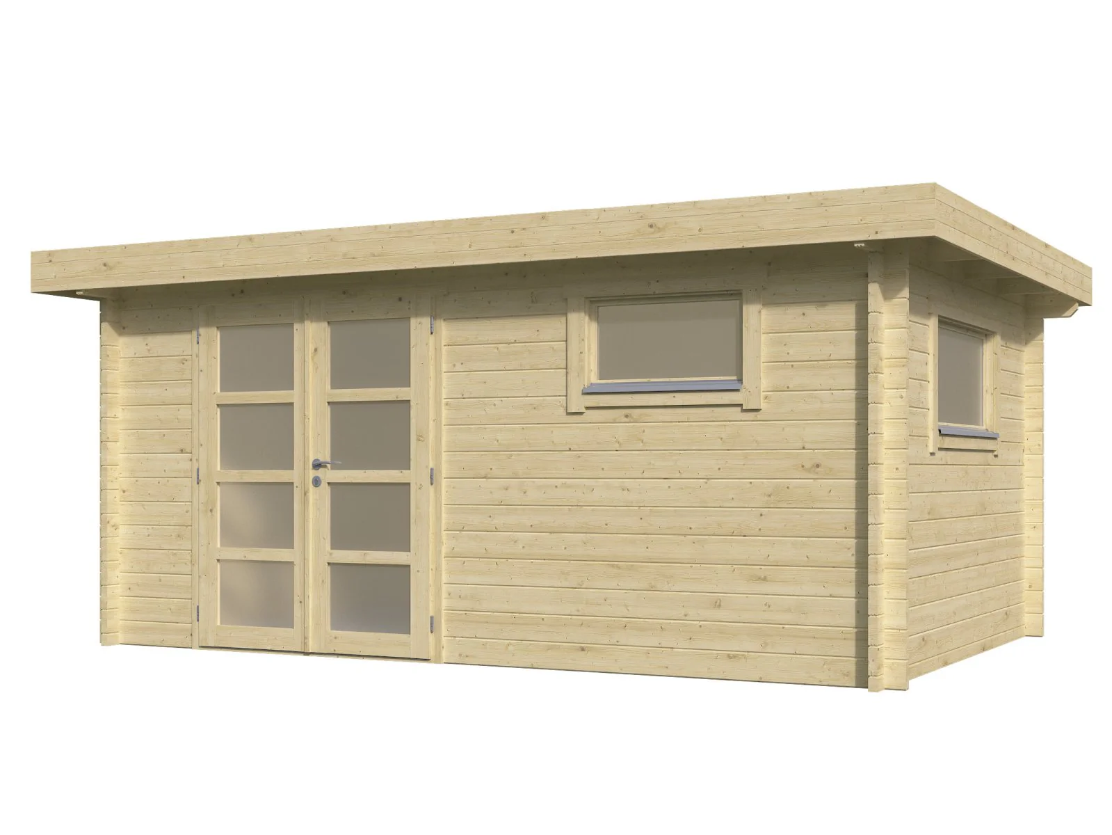 Wolff Finnhaus Gartenhaus Levke 4529, 44 mm, inkl. Fußboden - Image 3
