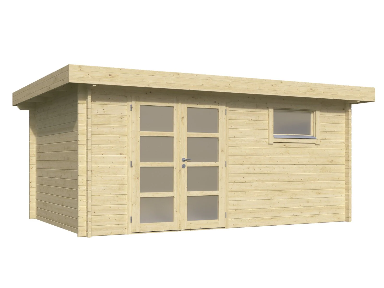 Wolff Finnhaus Gartenhaus Levke 4529, 44 mm, inkl. Fußboden - Image 4