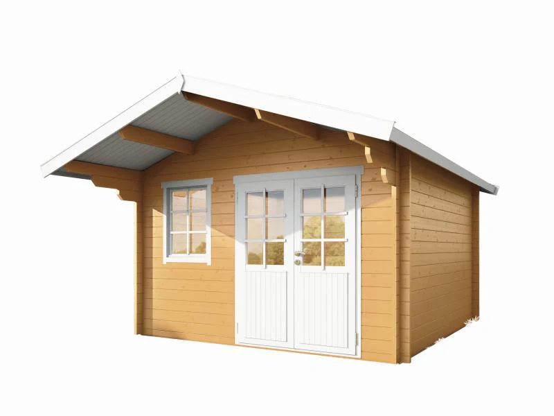 Wolff Finnhaus Gartenhaus Lisa 44-A naturbelassen - Image 2