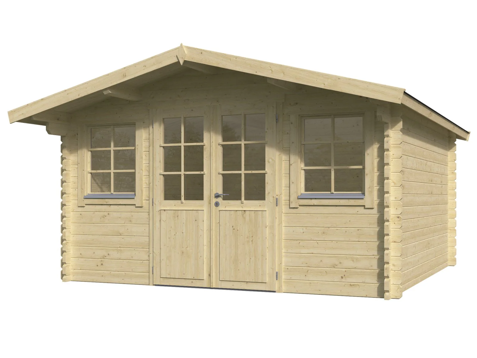 Wolff Finnhaus Gartenhaus Neele 3838, 44 mm - Image 3