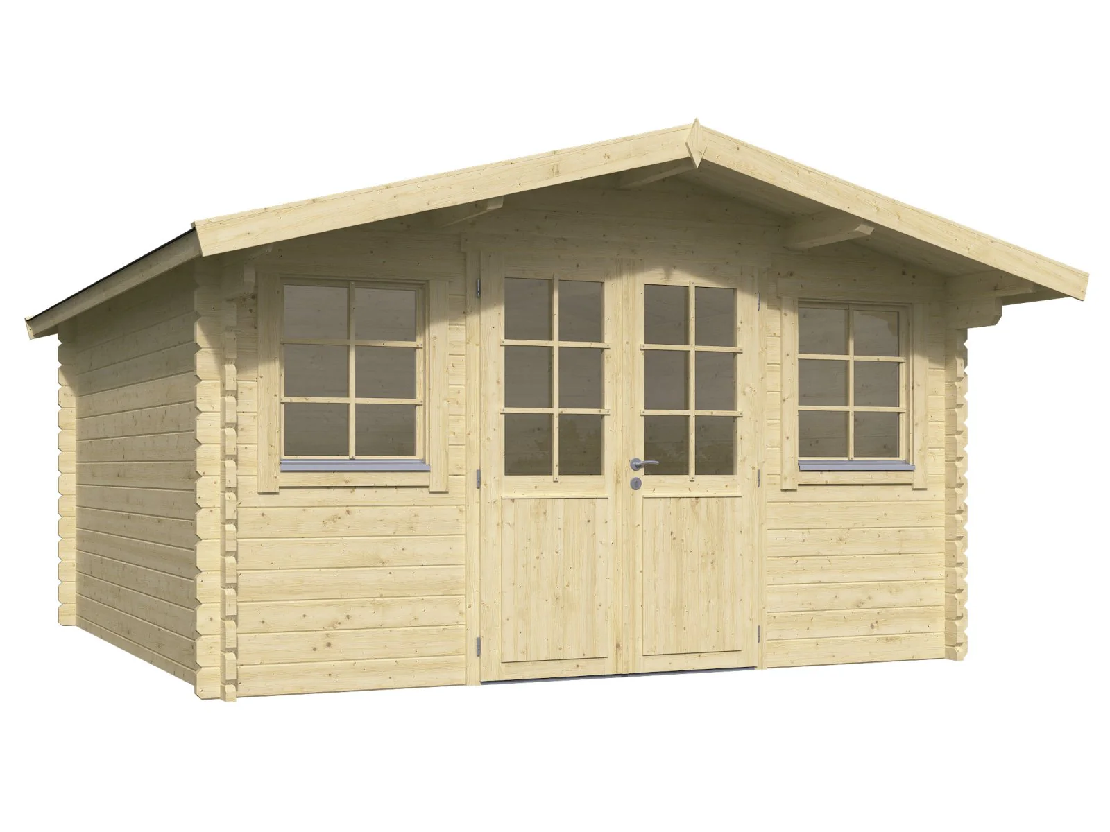 Wolff Finnhaus Gartenhaus Neele 3838, 44 mm, inkl. Fußboden - Image 4