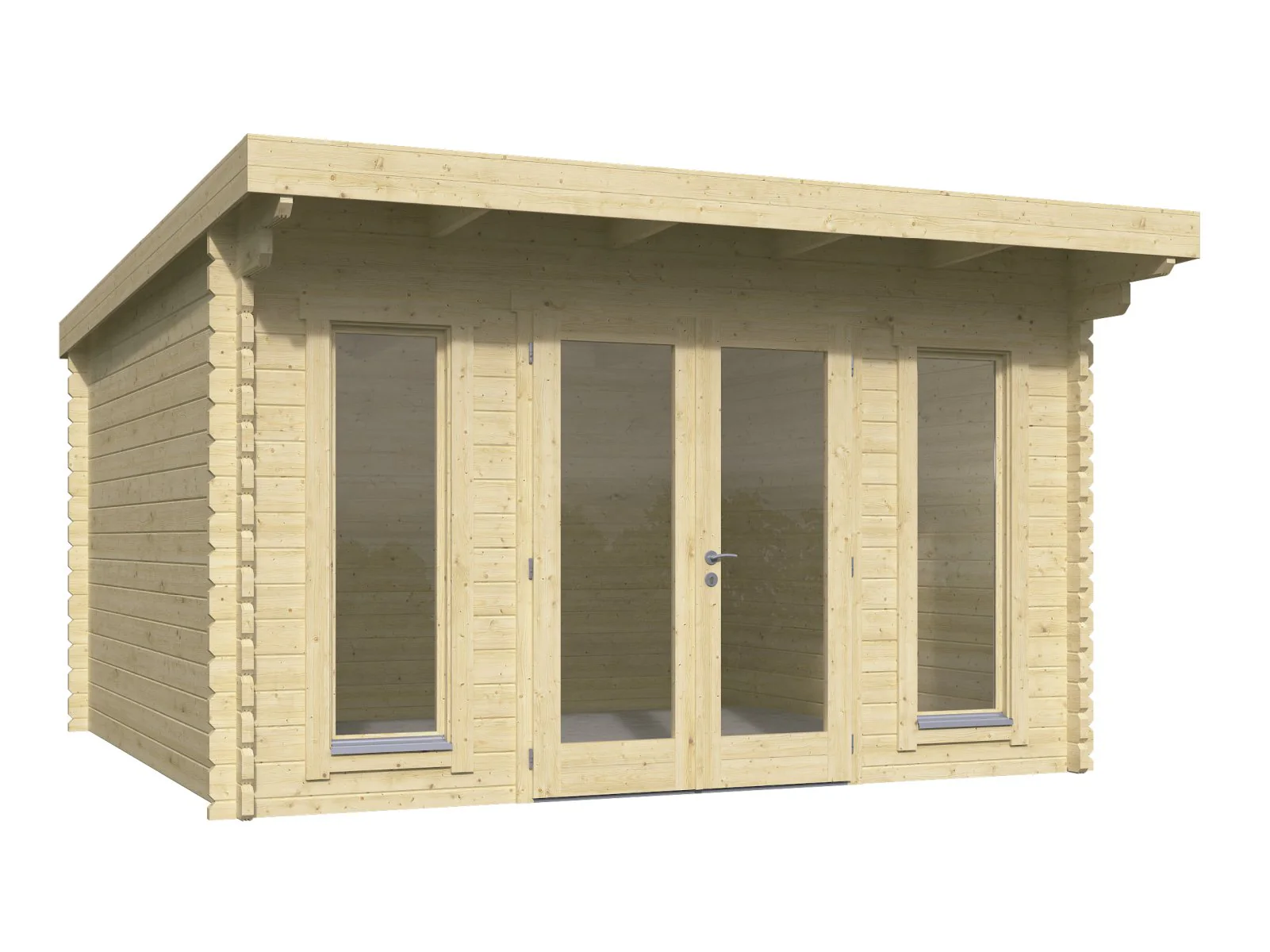 Wolff Finnhaus Gartenhaus Rikke 3838, 44 mm - Image 3
