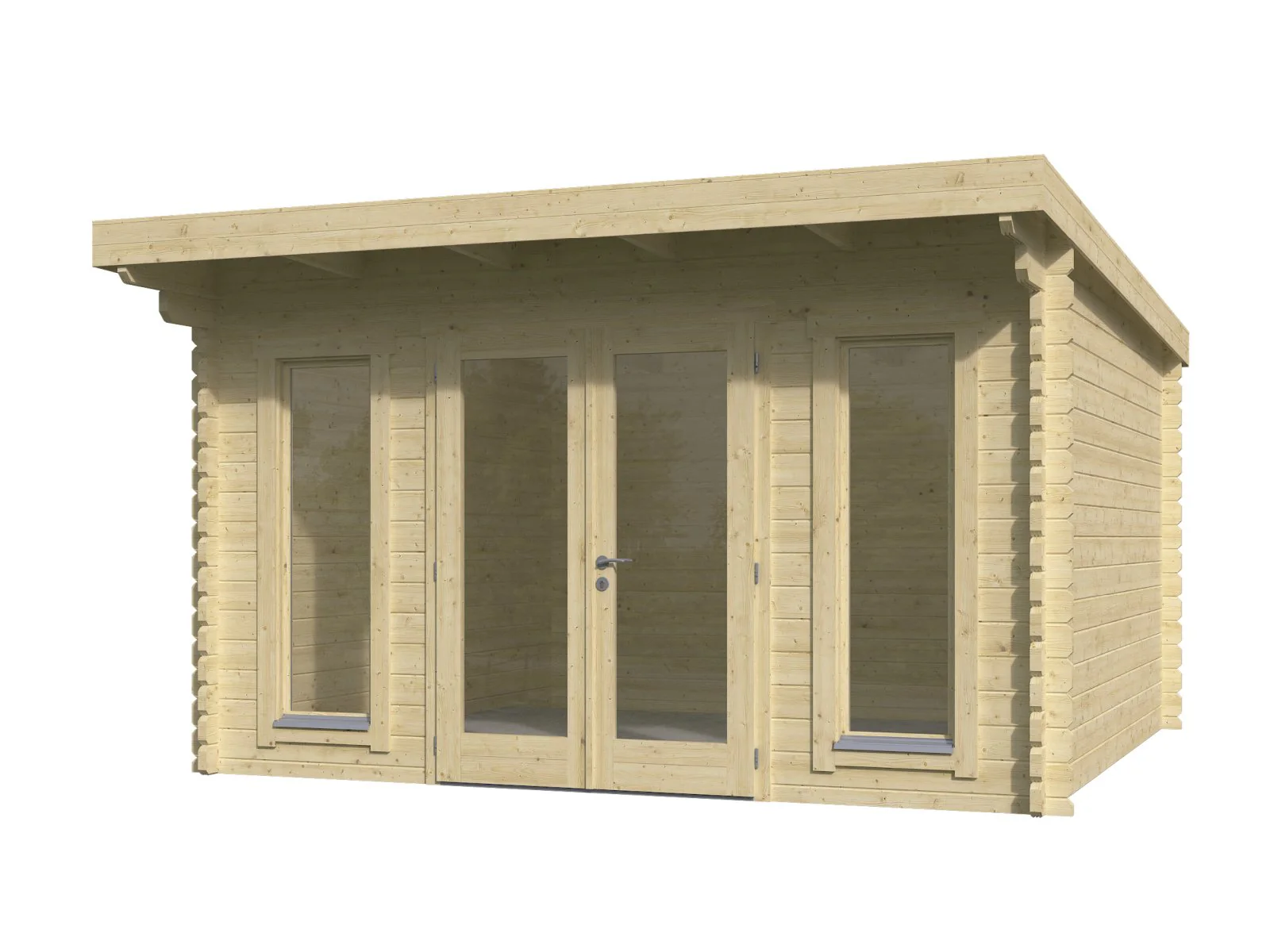 Wolff Finnhaus Gartenhaus Rikke 3838, 44 mm - Image 4