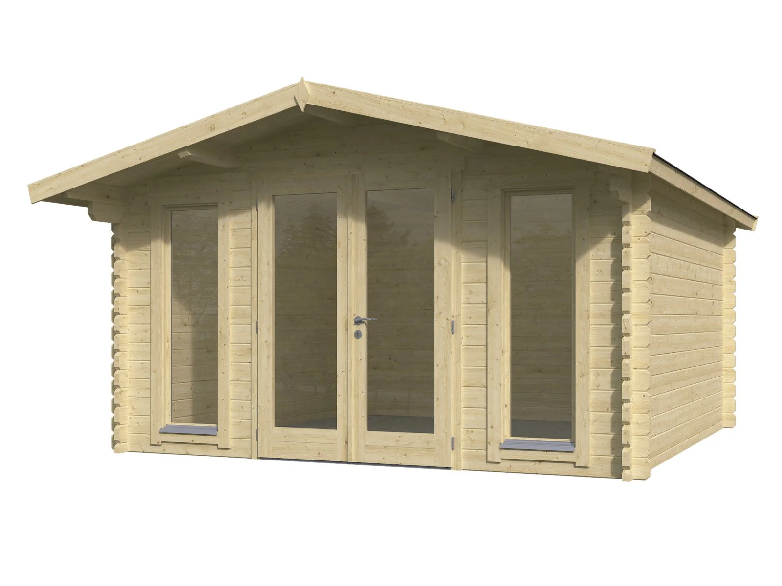 Wolff Finnhaus Gartenhaus Rona 3838, 44 mm - Image 4