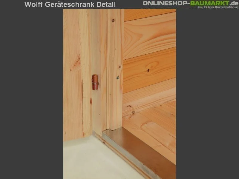 Wolff Finnhaus Geräteschrank 20 - A natur - Image 4