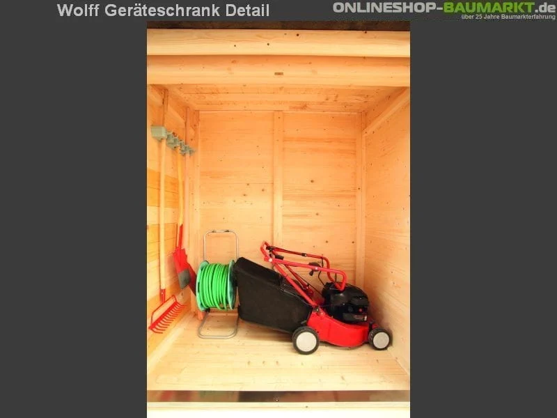 Wolff Finnhaus Geräteschrank 20 - A natur - Image 5