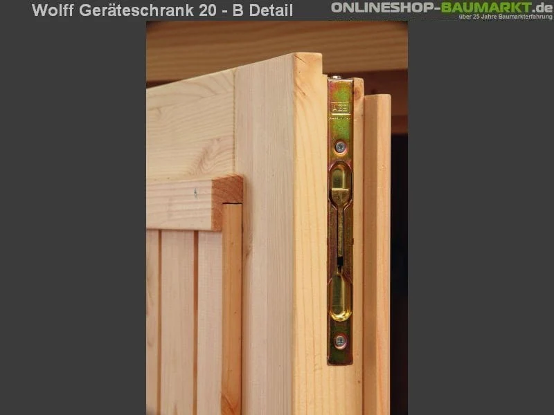 Wolff Finnhaus Geräteschrank 20 - B natur - Image 6