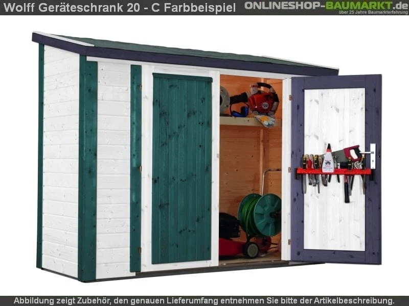 Wolff Finnhaus Geräteschrank 20 - C natur - Image 10