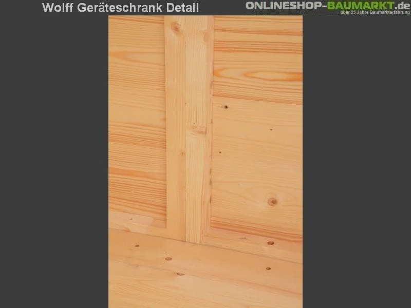 Wolff Finnhaus Geräteschrank 20 - C natur - Image 9