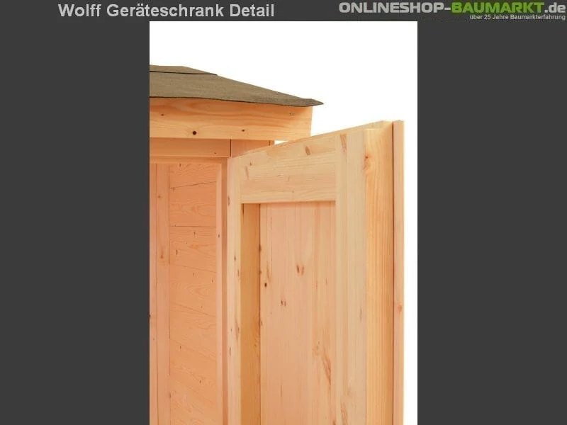 Wolff Finnhaus Geräteschrank 20 - D natur - Image 4
