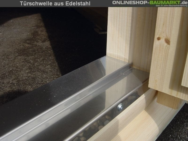 Wolff Finnhaus Grillkota 9 de luxe inkl. schwarzen Dachschindeln - Image 4