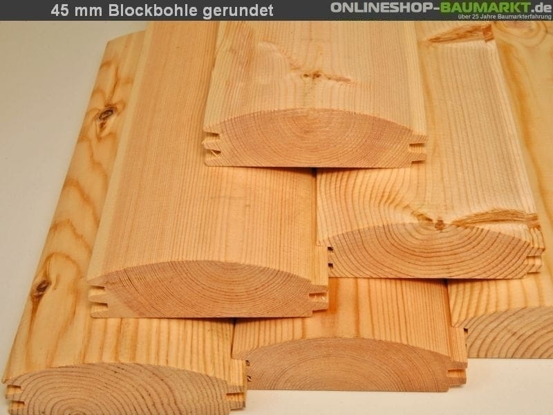 Wolff Finnhaus Grillkota 9 de luxe inkl. schwarzen Dachschindeln - Image 8