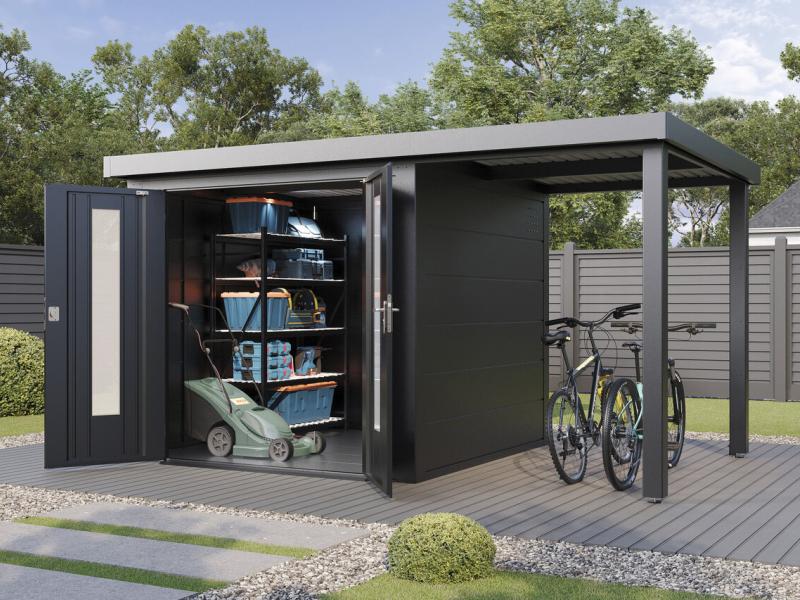 Wolff Finnhaus Metall-Terrasse 3024, Anthrazit - Image 2