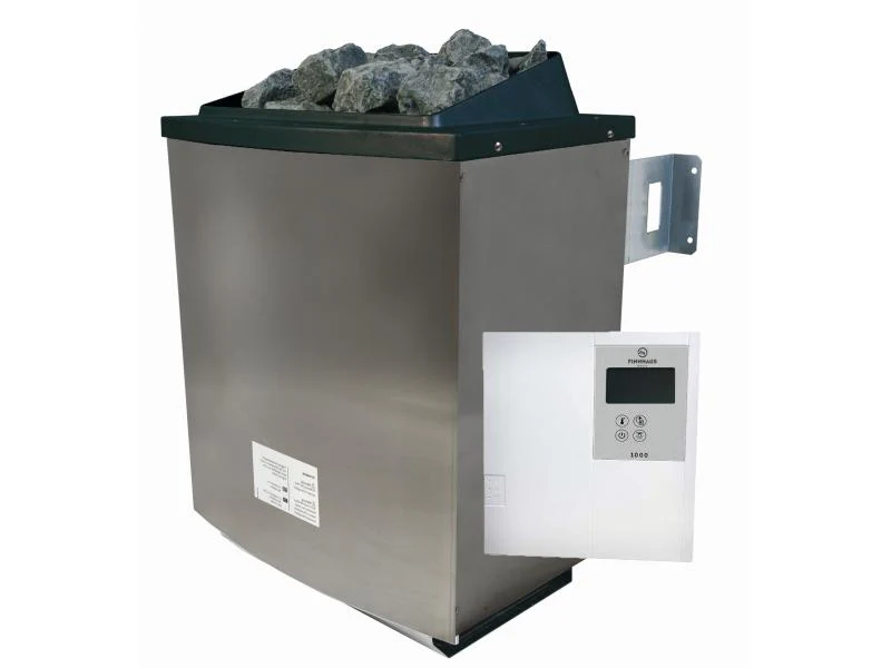 Wolff Finnhaus Ofen 9,0 kW externe Steuerung und Steine