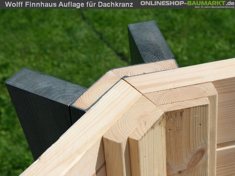 Wolff Finnhaus Pavillon Roma 4.0 natur 4 x 4 m - Image 8