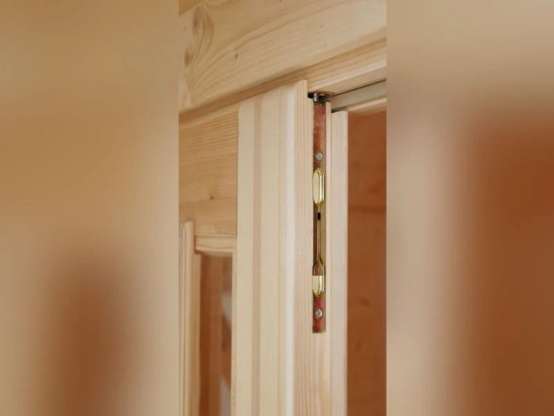 Wolff Finnhaus Pia 3024 mit Halbglastür naturbelassen - Image 6