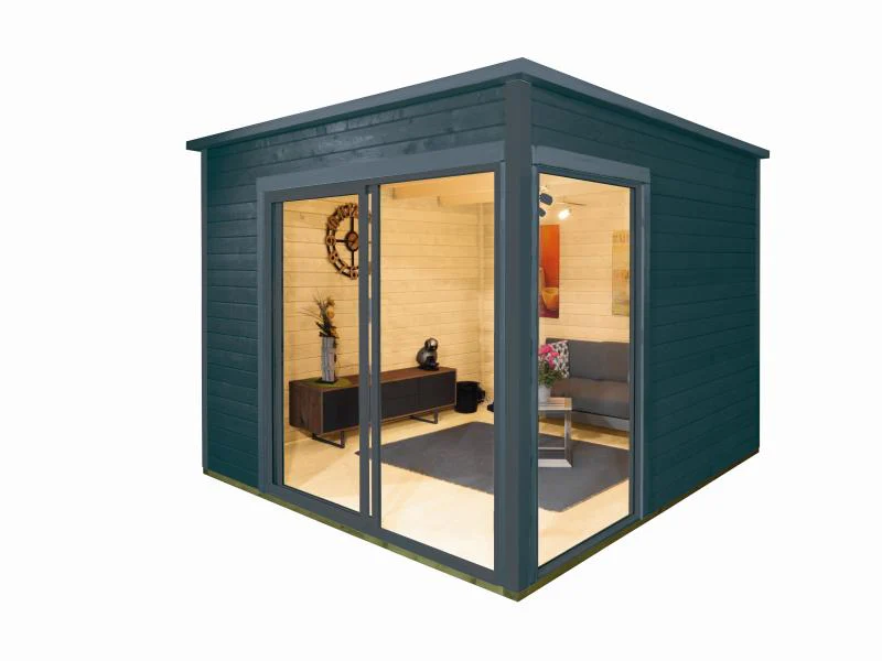 Wolff Finnhaus Pultdachhaus Studio 44-B, anthrazit - Image 2