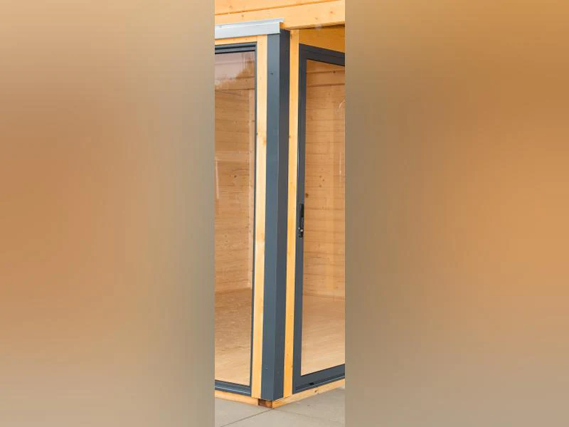 Wolff Finnhaus Pultdachhaus Studio 44-B, anthrazit - Image 7