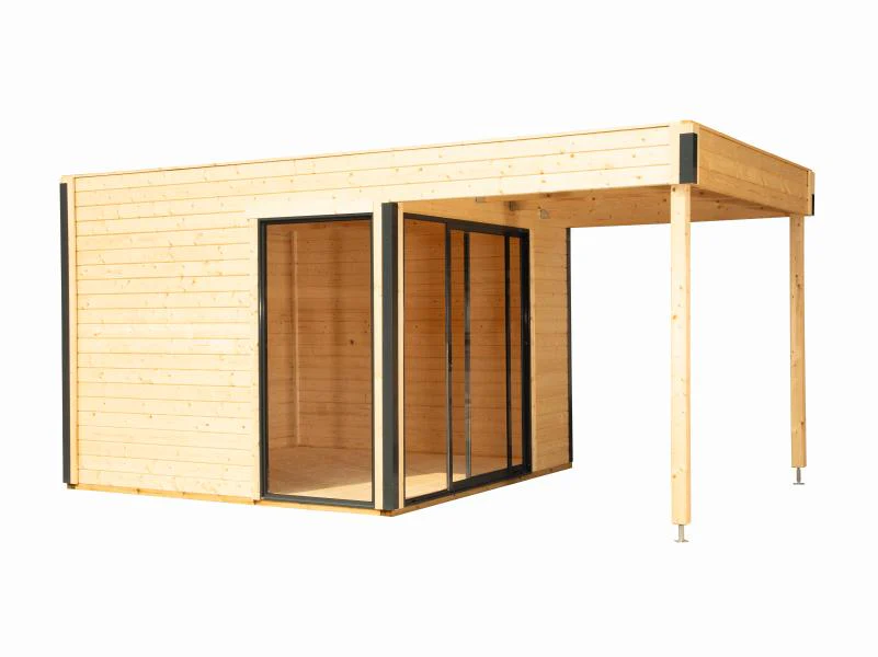 Wolff Finnhaus Pultdachhaus Studio 44-B mit Seitendach - Image 2